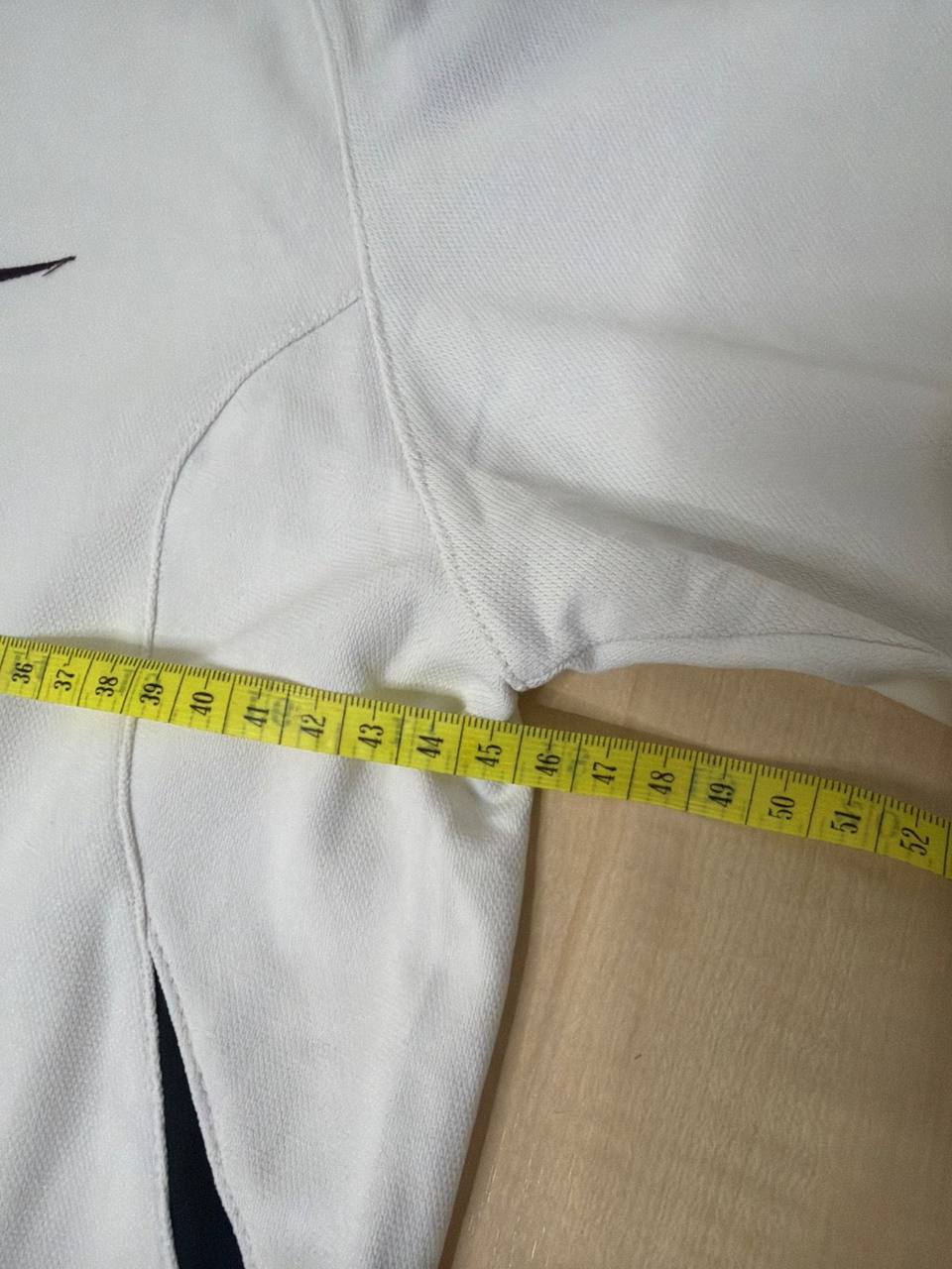 Nike Polo Tenis Talla M Blanco Court Vintage Streetwear — foto 5