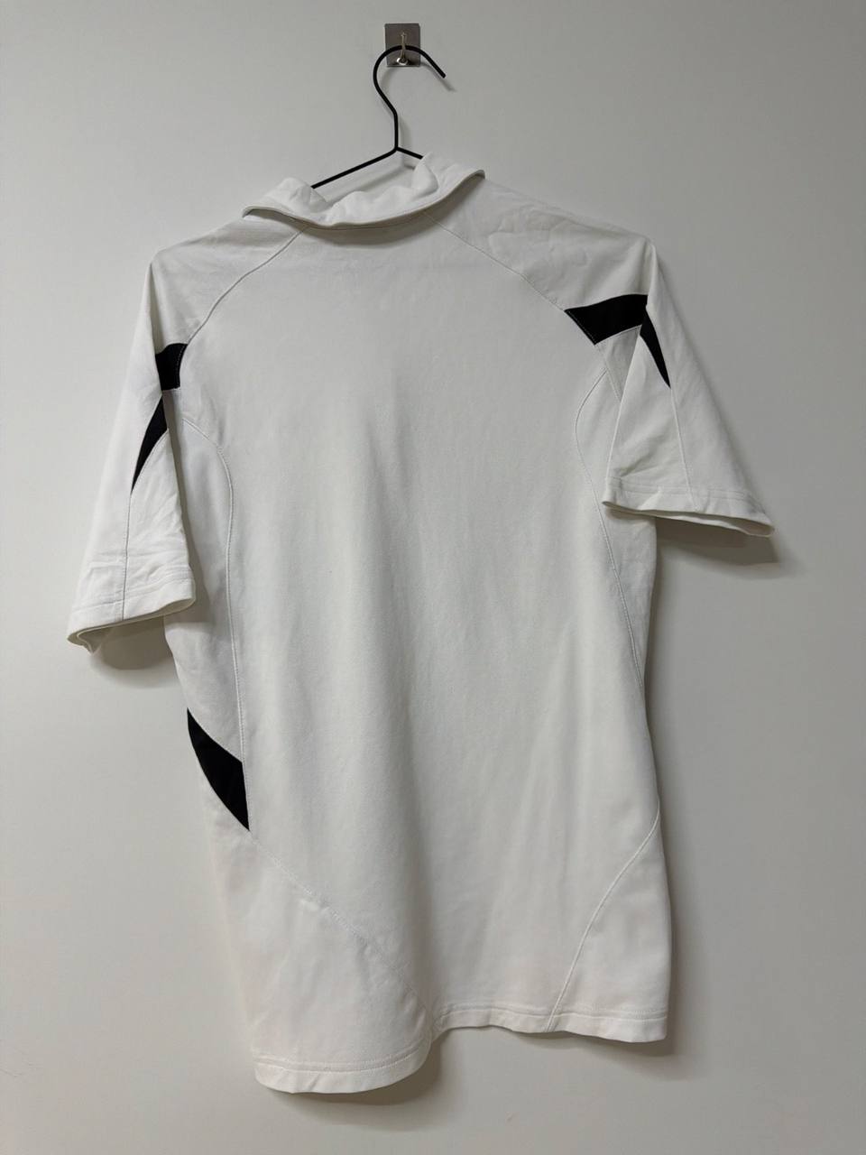 Nike Polo Tenis Talla M Blanco Court Vintage Streetwear — foto 2