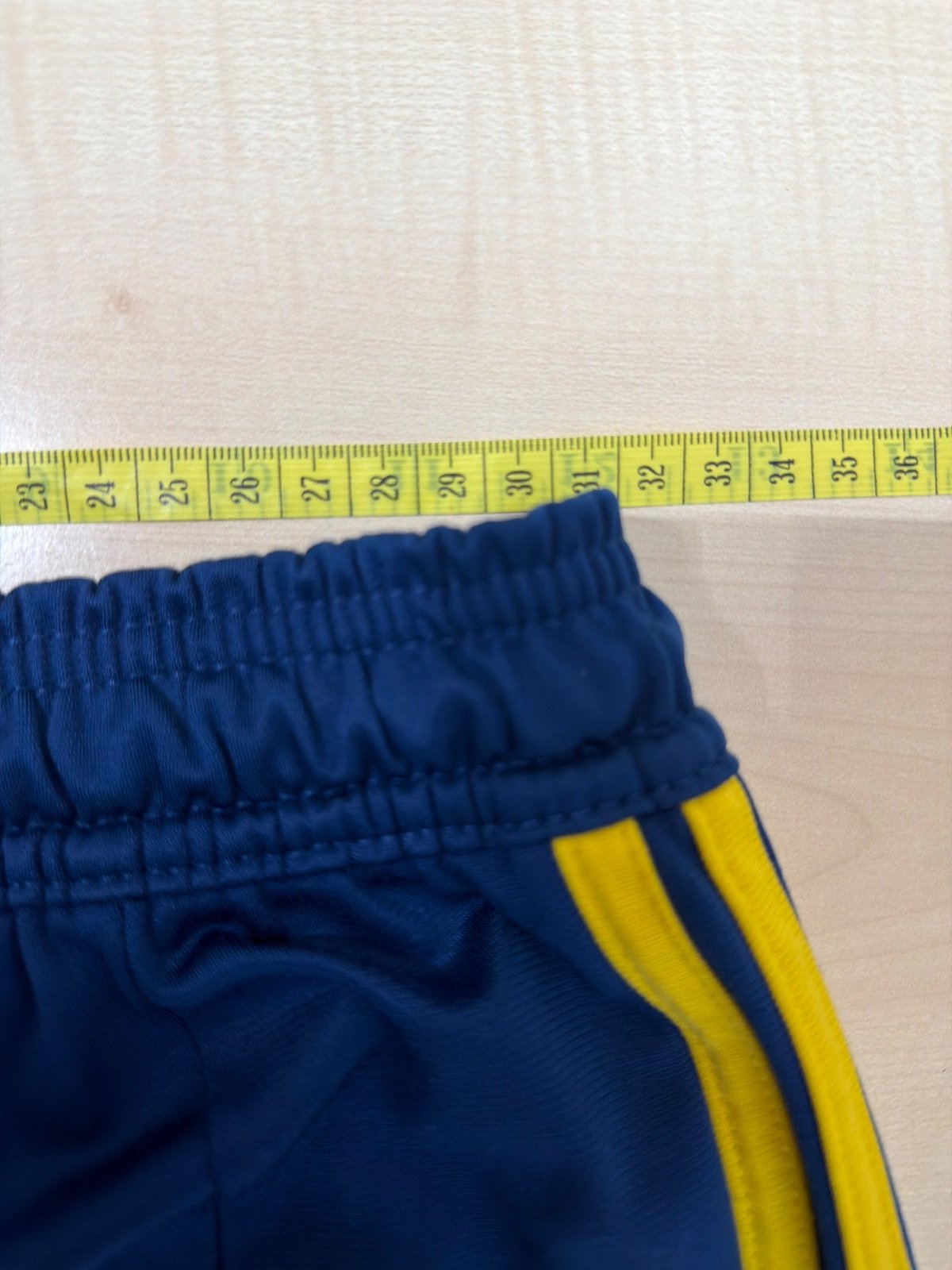 Adidas Track Pants Spain National Team Navy Blue Yellow Y2K Youth Size 164 — foto 4
