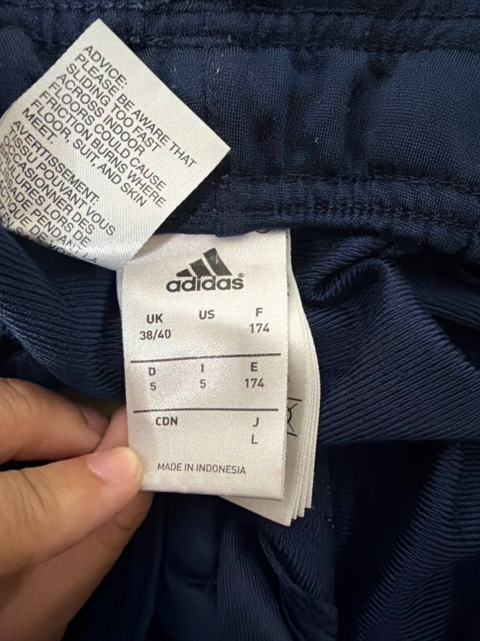 Adidas Pantalón de chándal vintage Entrenamiento Azul marino — foto 7