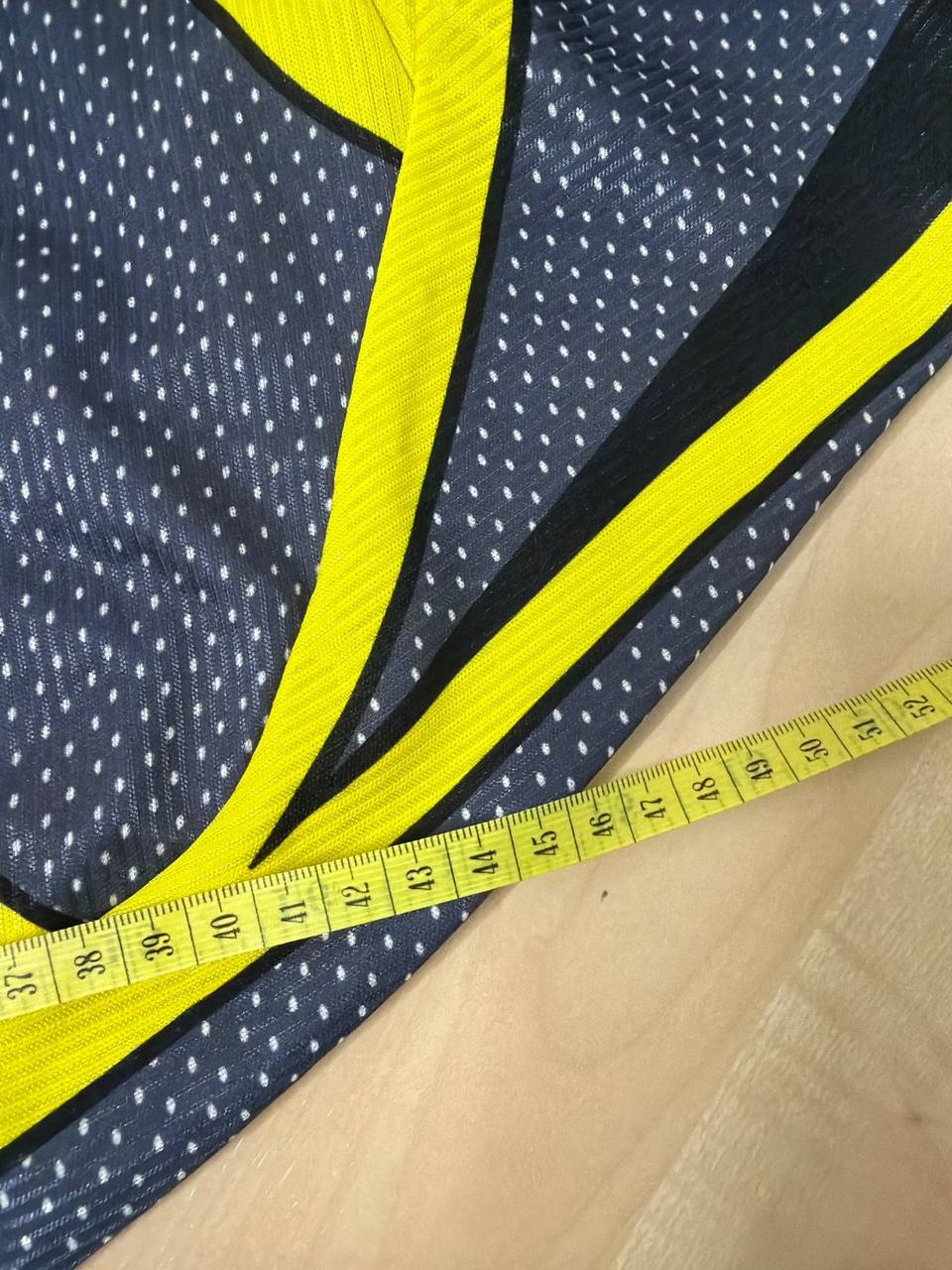 Maillot ciclismo Bike System Amarillo Retro Vintage Manga Corta — foto 7