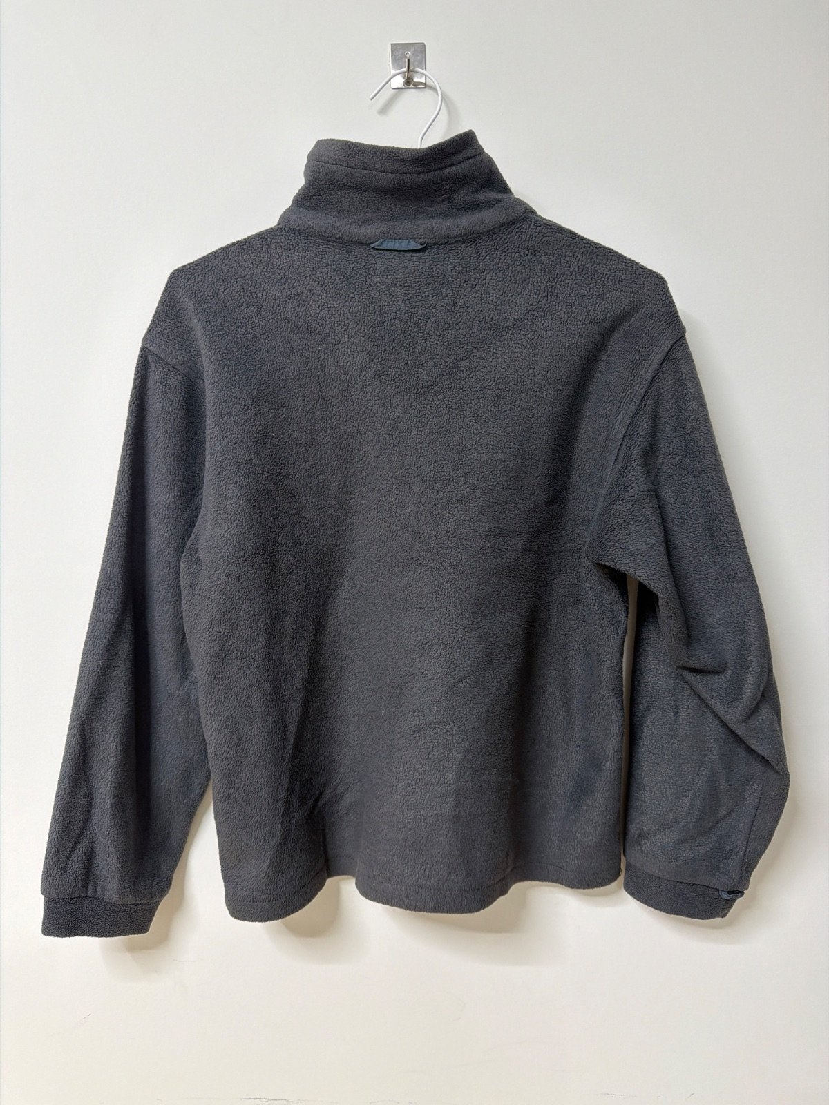 Columbia Fleece Jacket Dark Grey Full Zip Vintage Y2K Gorpcore — foto 4