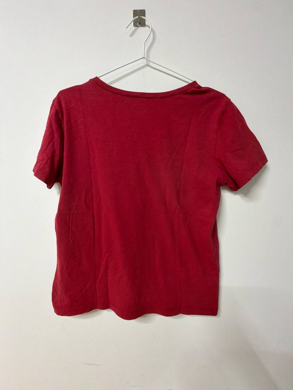 Vans camiseta manga corta roja logo Streetwear Vintage, rojo — foto 2