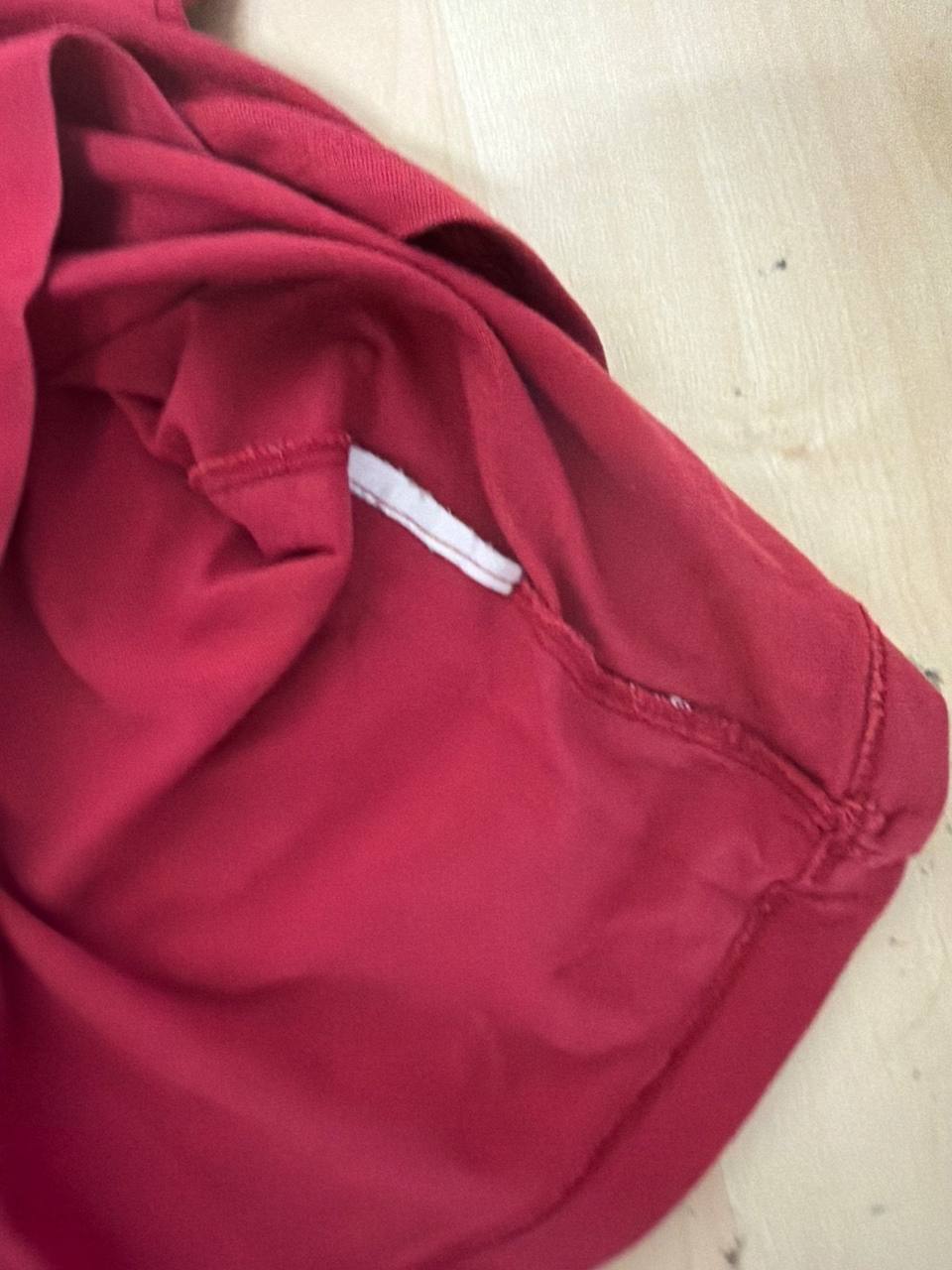 Vans camiseta manga corta roja logo Streetwear Vintage, rojo — foto 6