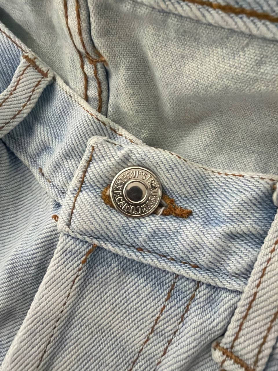 Levi's Vaquero Recto Lavado Clarito Vintage Streetwear, azul claro — foto 9