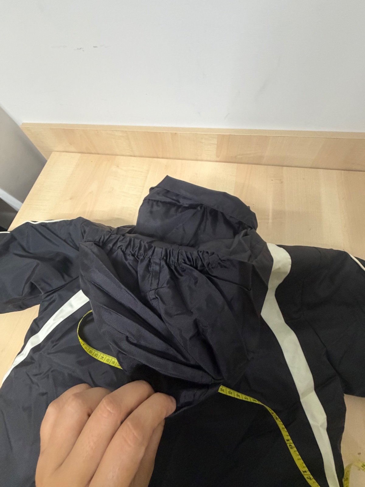 Lotto chaqueta acolchada niño negra vintage streetwear — foto 7