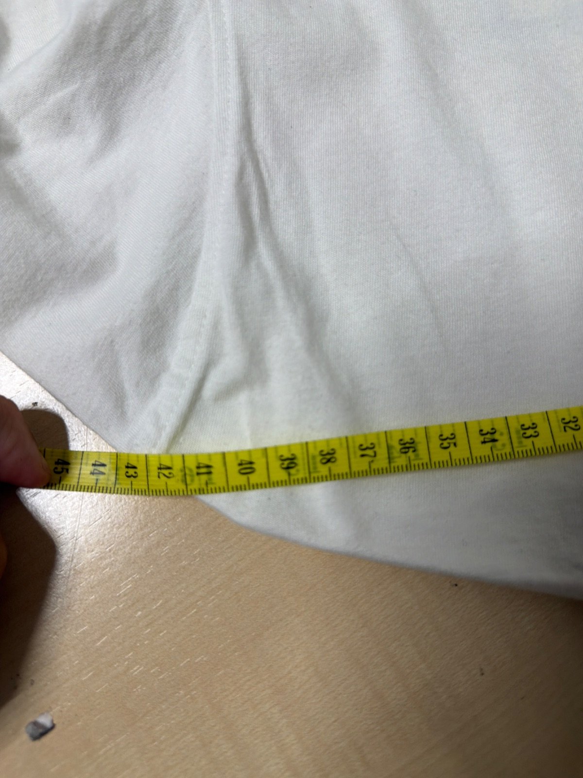 Fila White T-Shirt Graphic Checkerboard Logo Size S — foto 9
