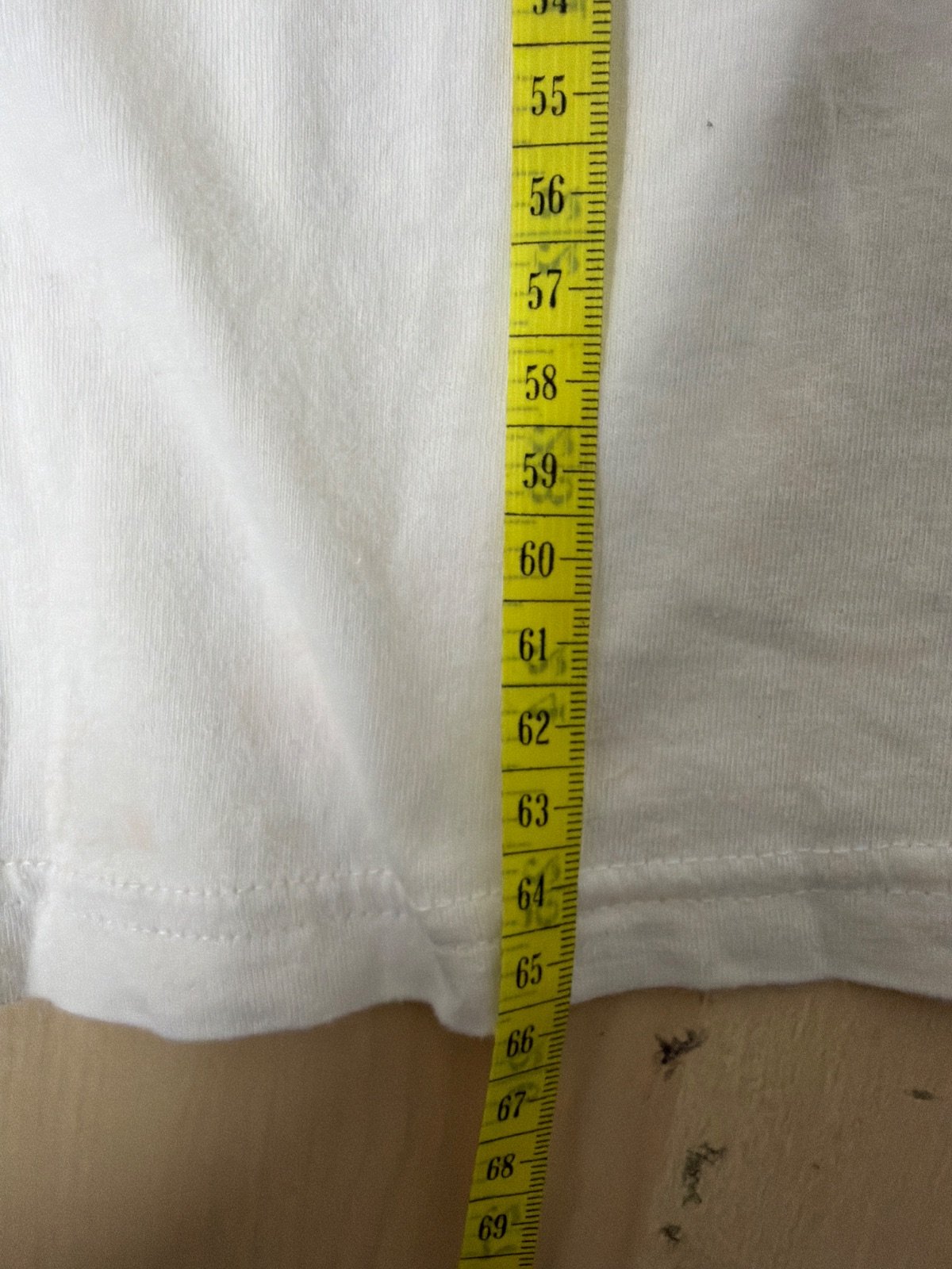 Fila White T-Shirt Graphic Checkerboard Logo Size S — foto 8