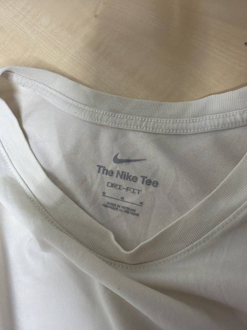 Nike Performance Sport Apparel Camiseta Beige Vintage Streetwear — foto 5