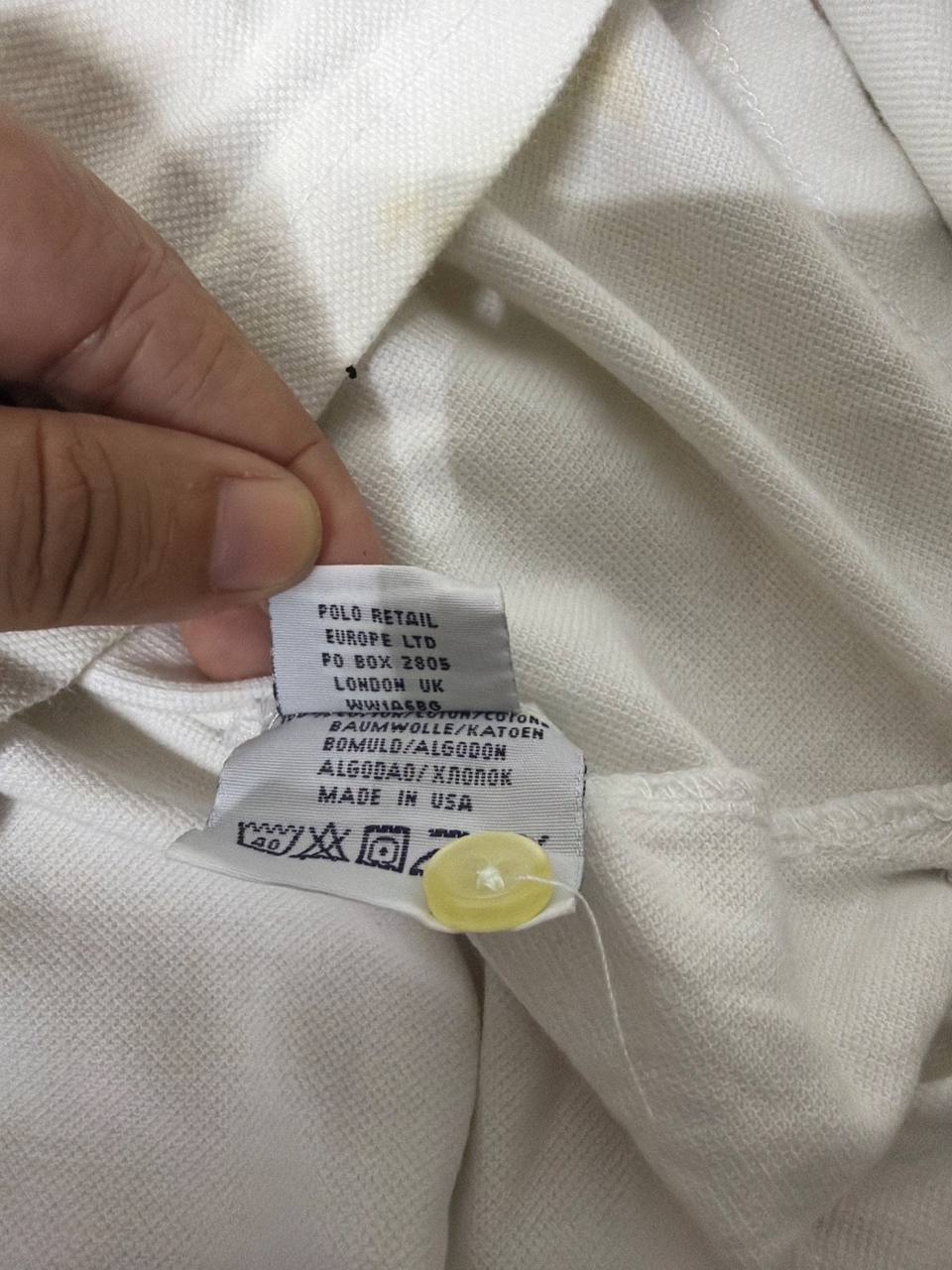 Polo Ralph Lauren manga larga escudo Talla M Vintage — foto 9
