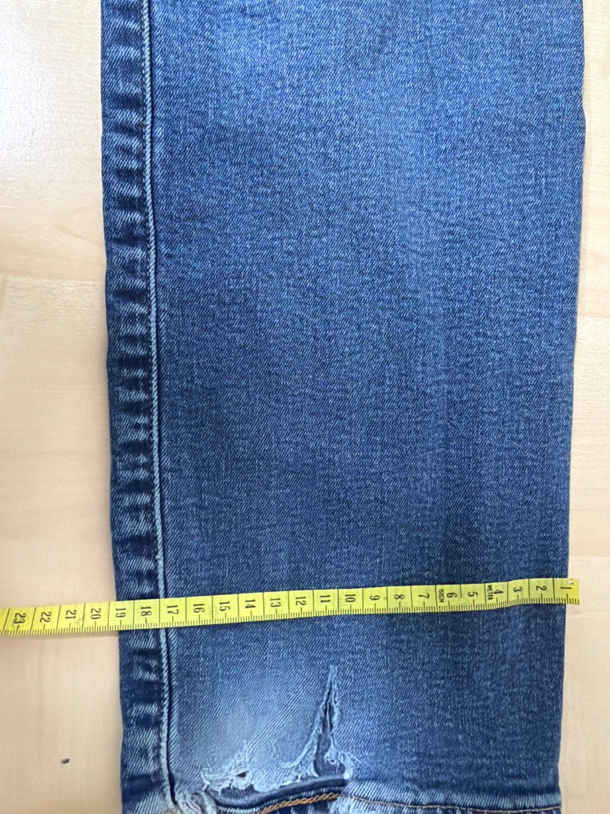 Levi's 501 Premium Straight Leg Jeans Distressed Faded W31 L32 — foto 6