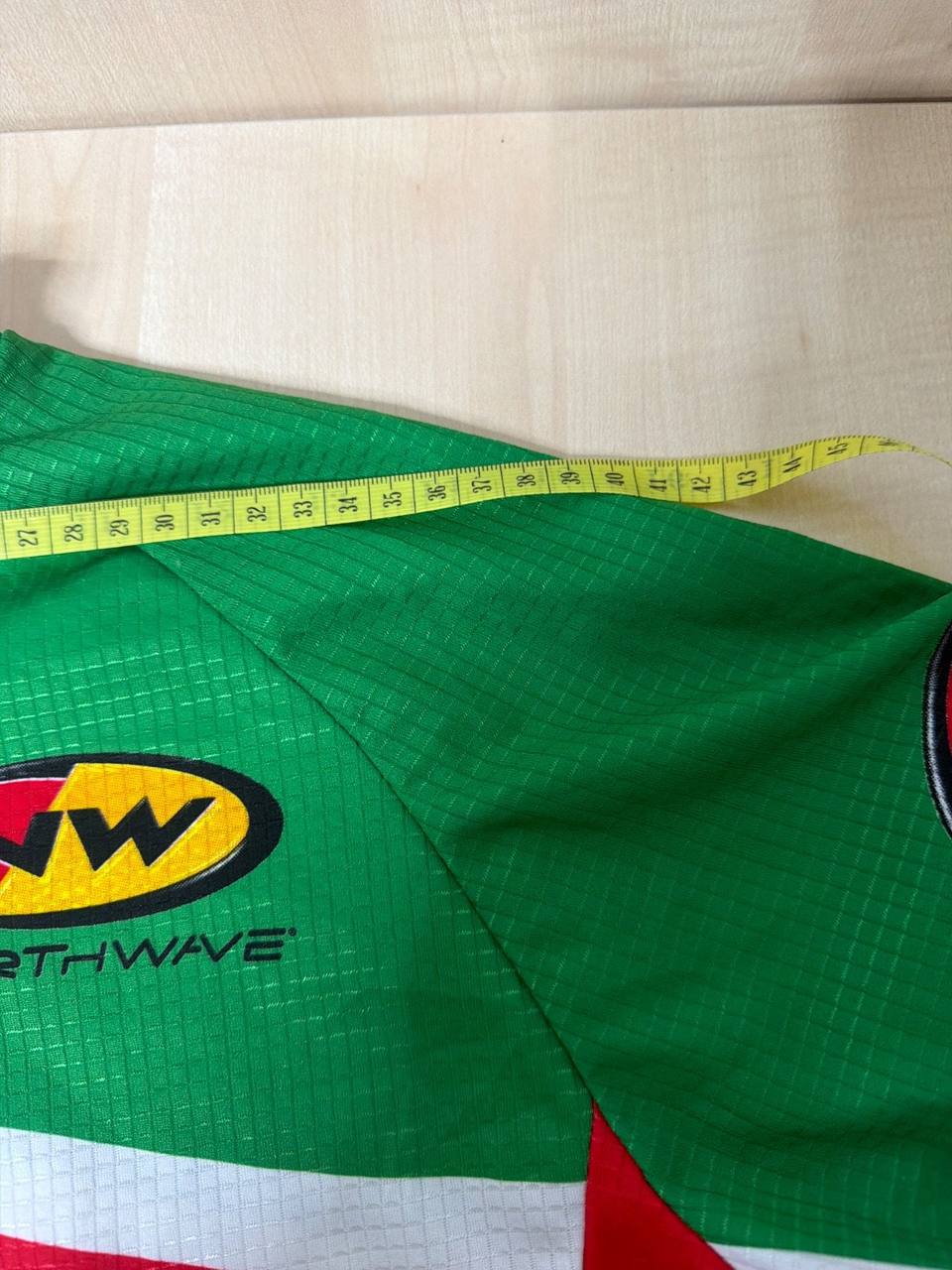 Maillot ciclismo Ramp Tour d'Italia Ritter Talla 46 Vintage, verde, blanco y rojo — foto 5