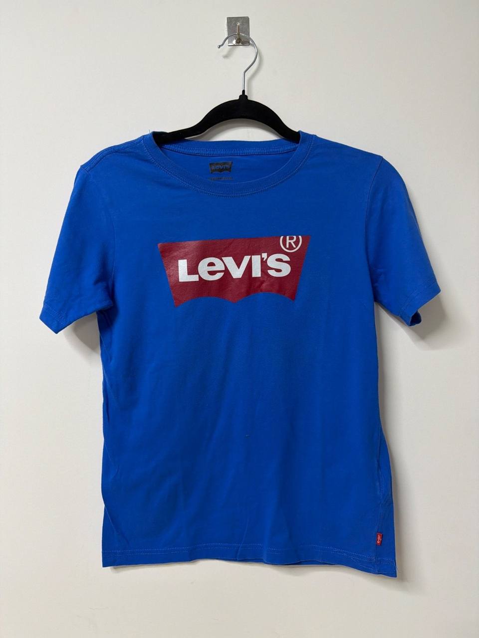 Levi's camiseta niño azul Talla 14A 164cm logo batwing
