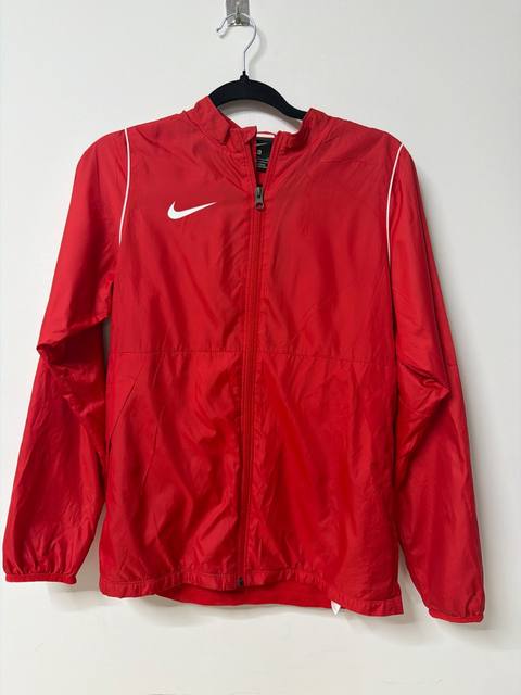 NIKE Track Jacket Red Windbreaker Youth XL 1. FC-TSG Königstein Football