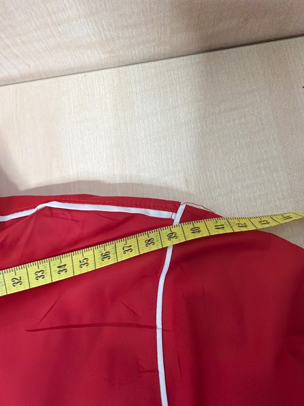NIKE Track Jacket Red Windbreaker Youth XL 1. FC-TSG Königstein Football — foto 7