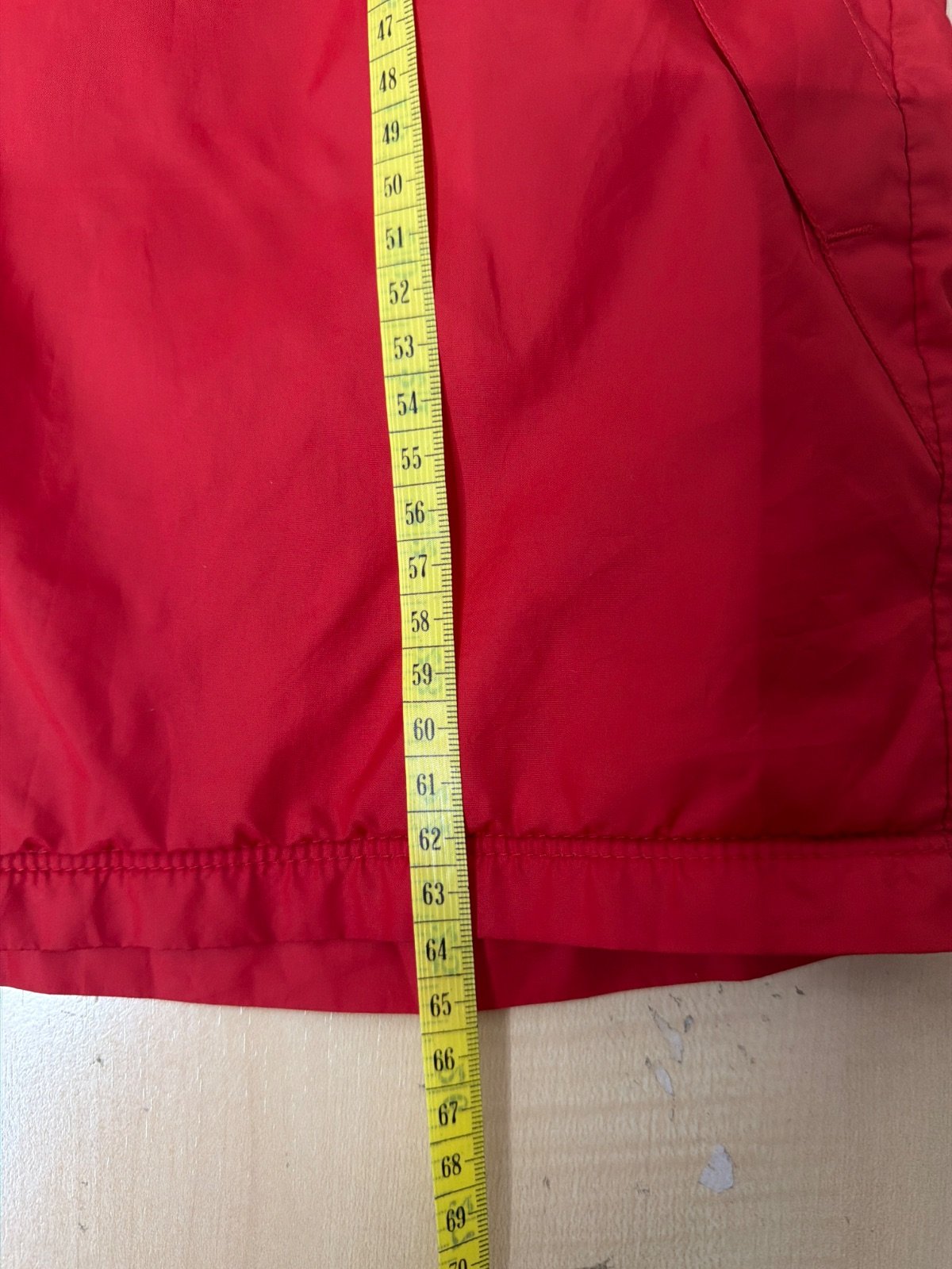 NIKE Track Jacket Red Windbreaker Youth XL 1. FC-TSG Königstein Football — foto 8