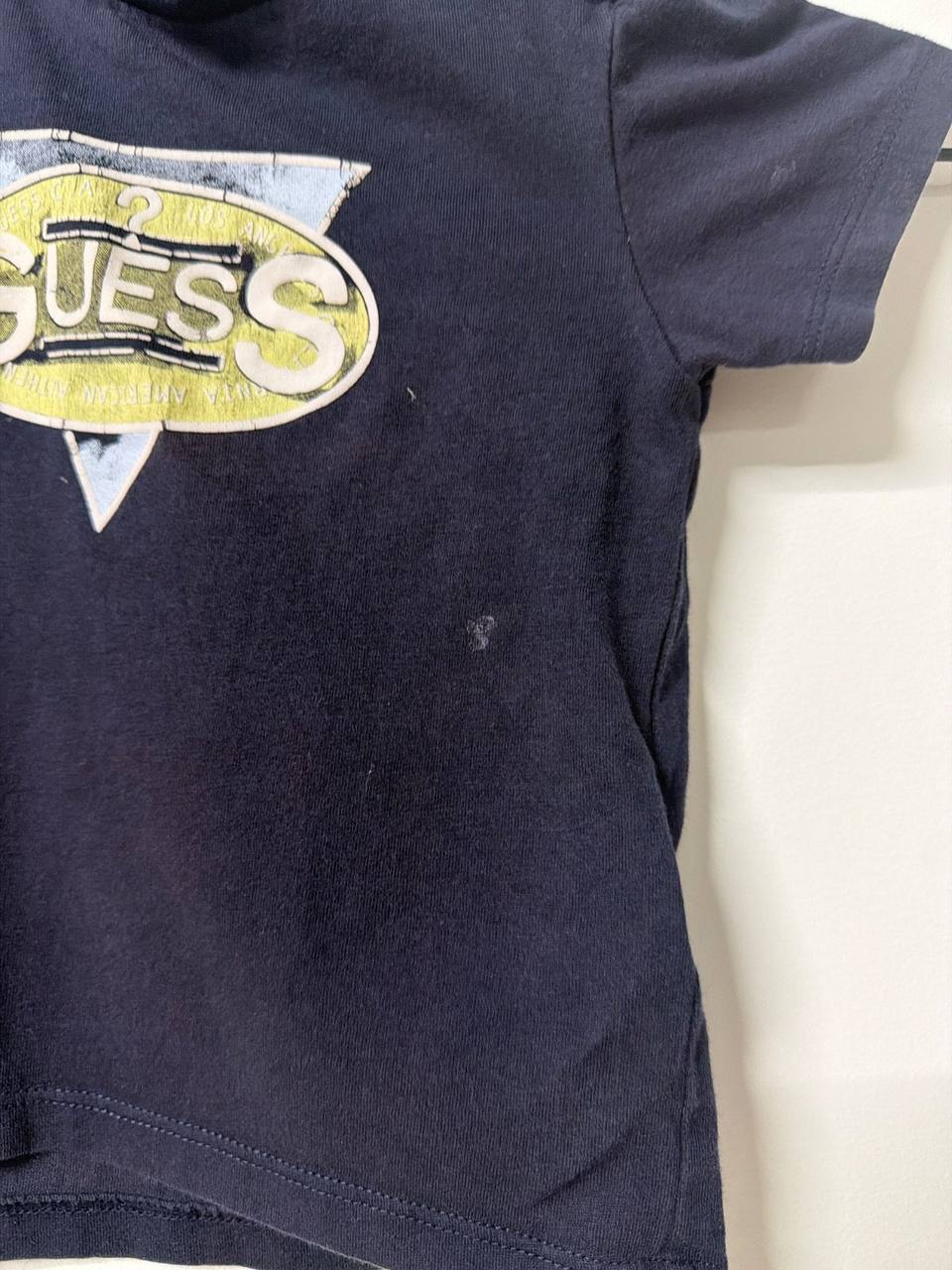 Guess camiseta bebé niño azul marino Talla 18M vintage — foto 2