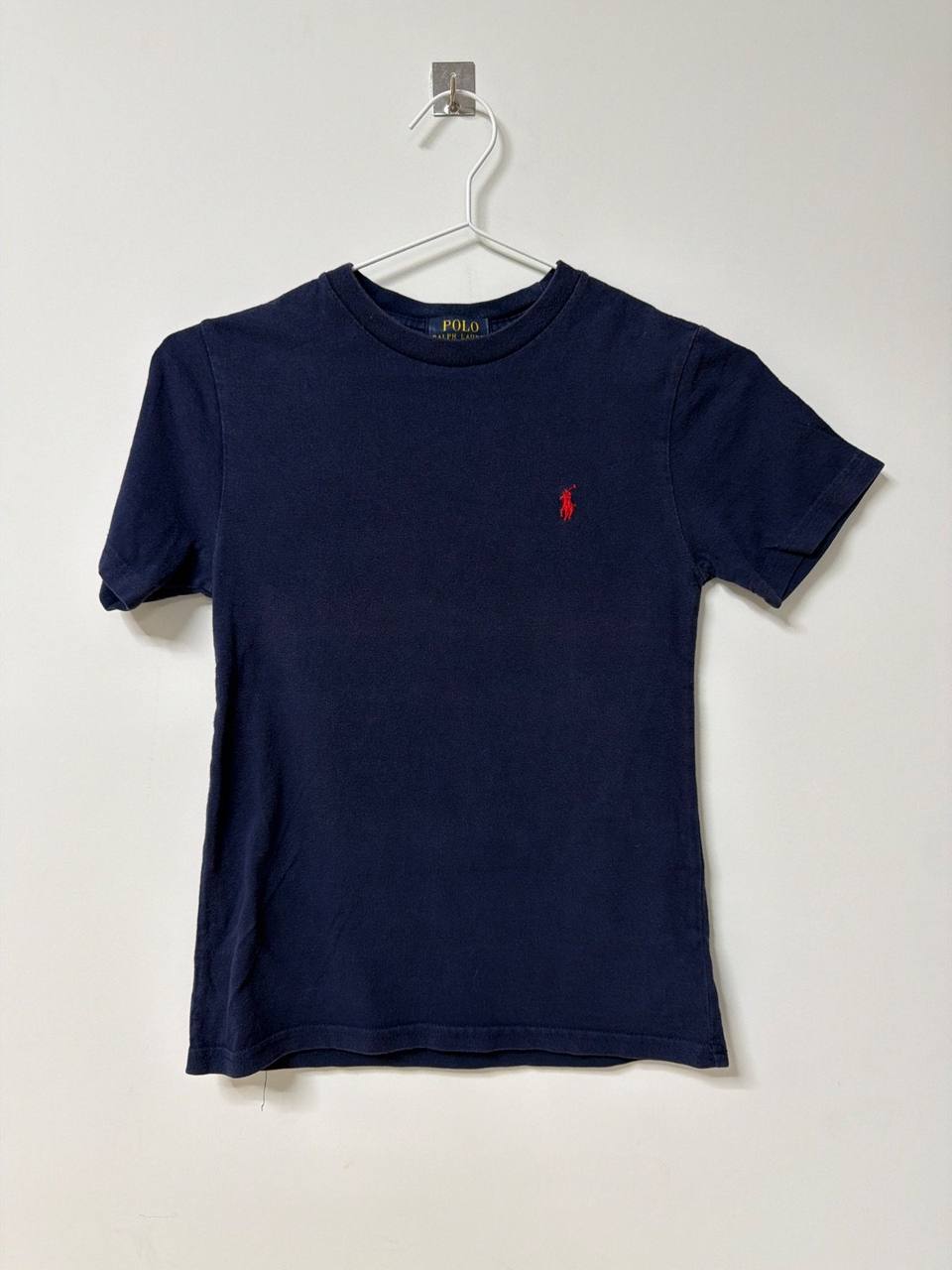 Polo Ralph Lauren camiseta niño azul S(8) básica original