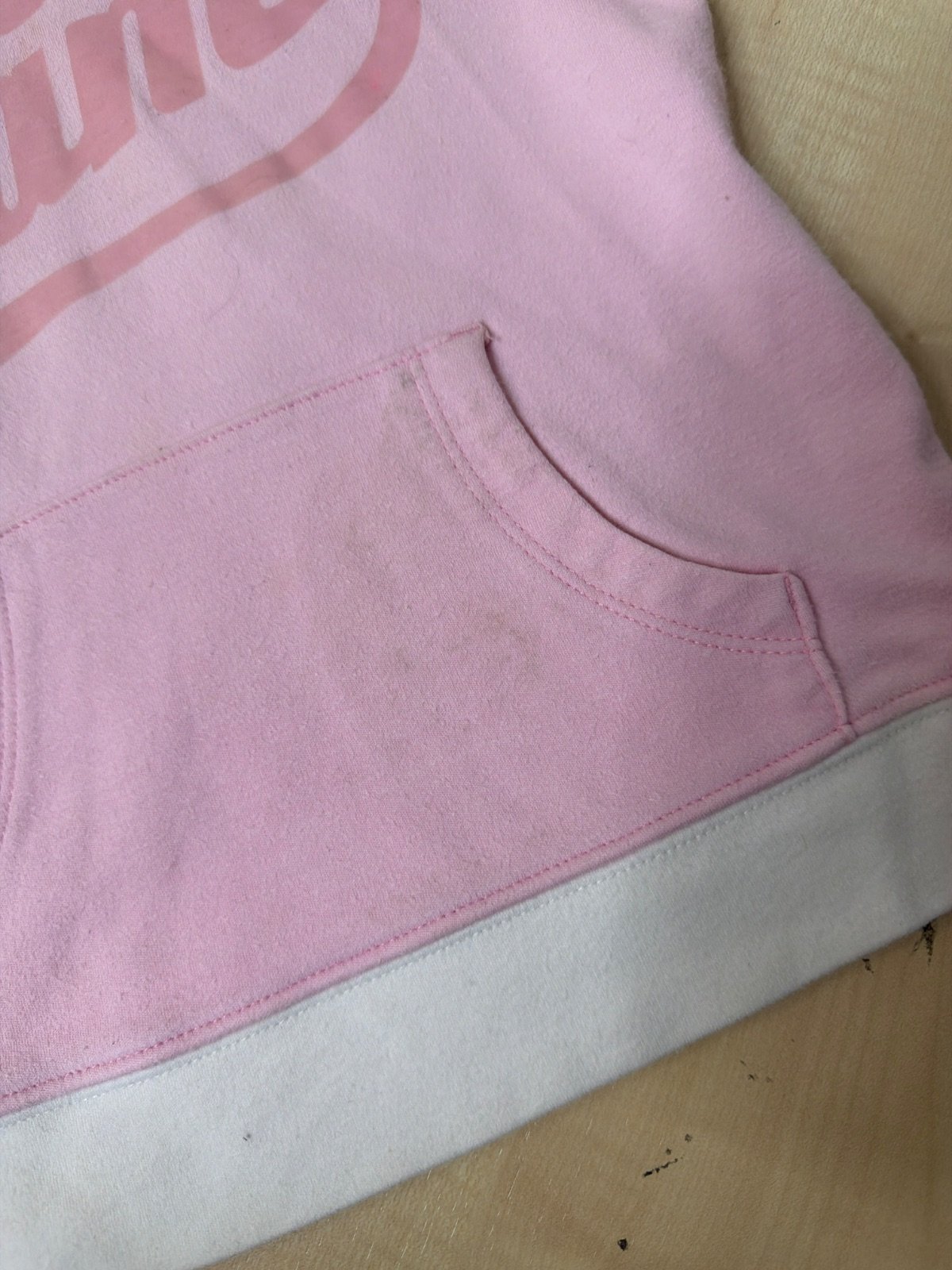 Nike Girls Team sudadera capucha niña Rosa Vintage — foto 4