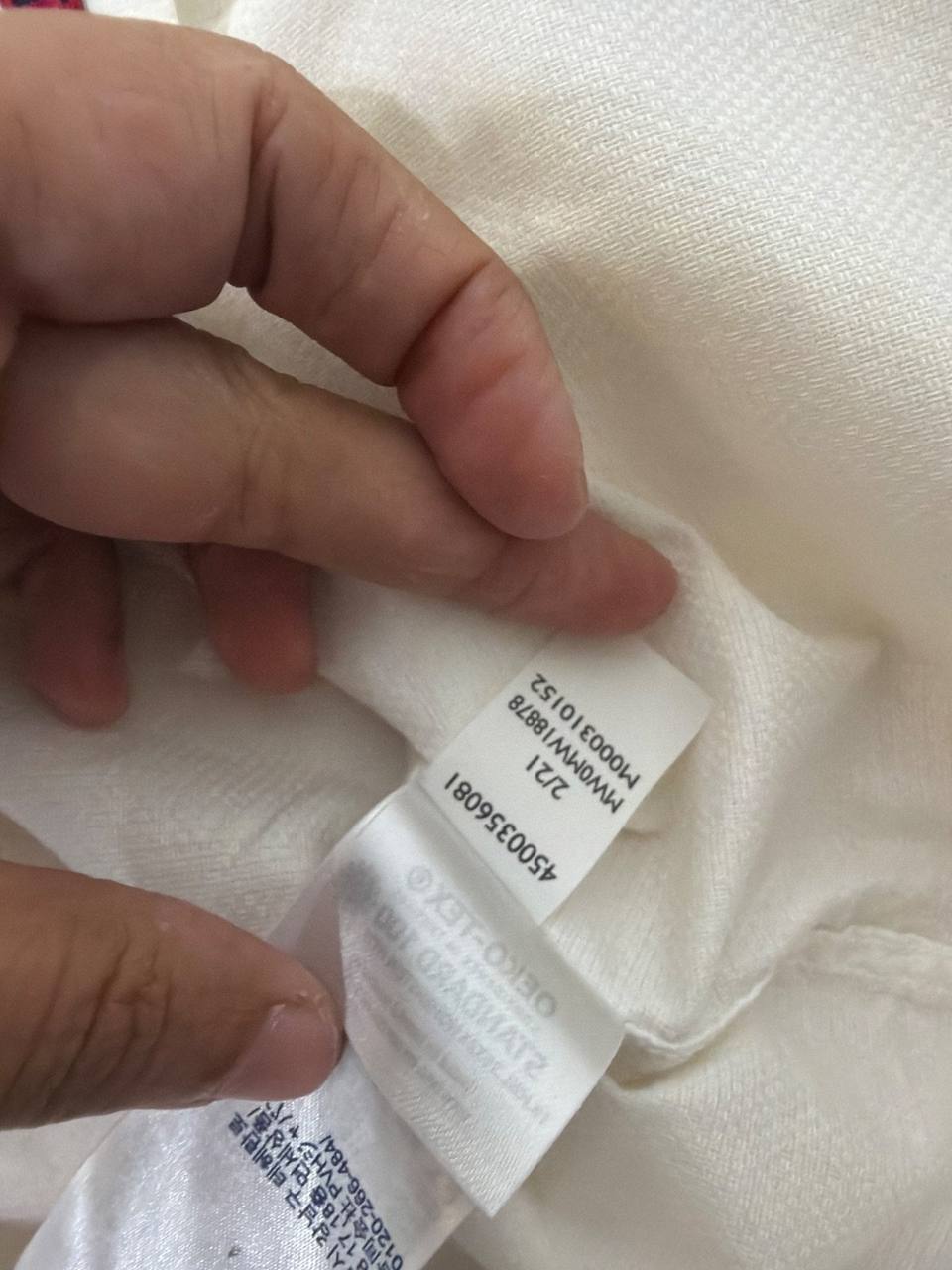 Tommy Hilfiger Camisa Hombre Talla L Blanca Vintage Casual — foto 5