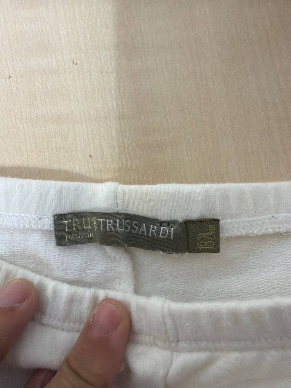 Trussardi Junior leggings bebé 18-24M crudo vintage — foto 3