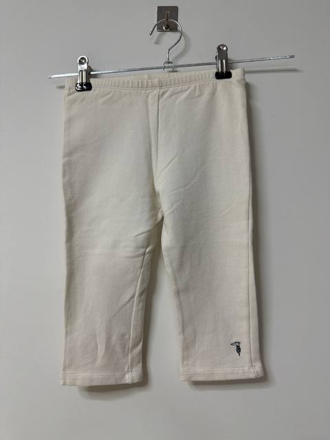Trussardi Junior leggings bebé 18-24M crudo vintage