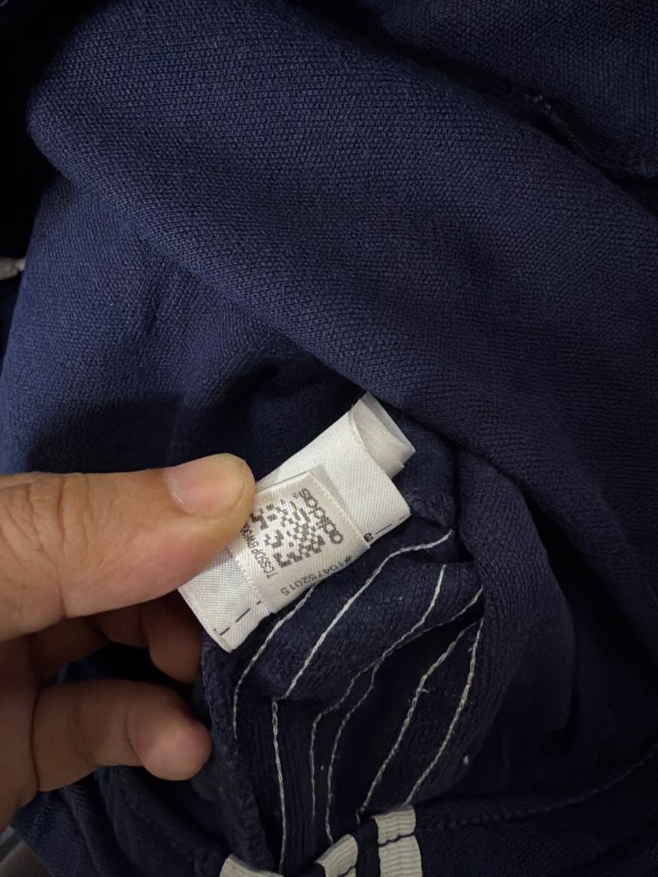Adidas Originals Track Pants Navy Blue Straight Leg Y2K Retro, azul marino — foto 8
