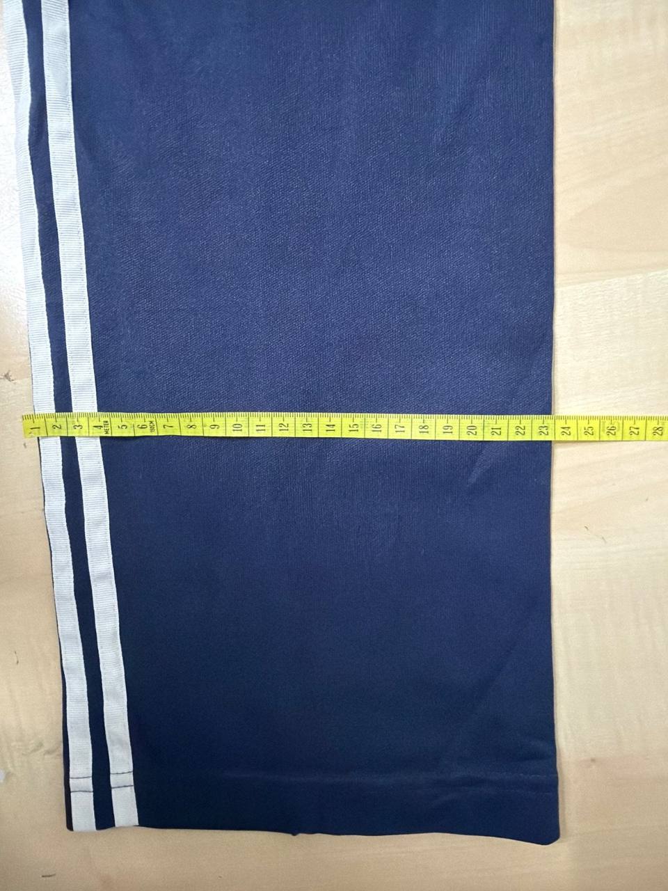 Adidas Originals Track Pants Navy Blue Straight Leg Y2K Retro, azul marino — foto 4