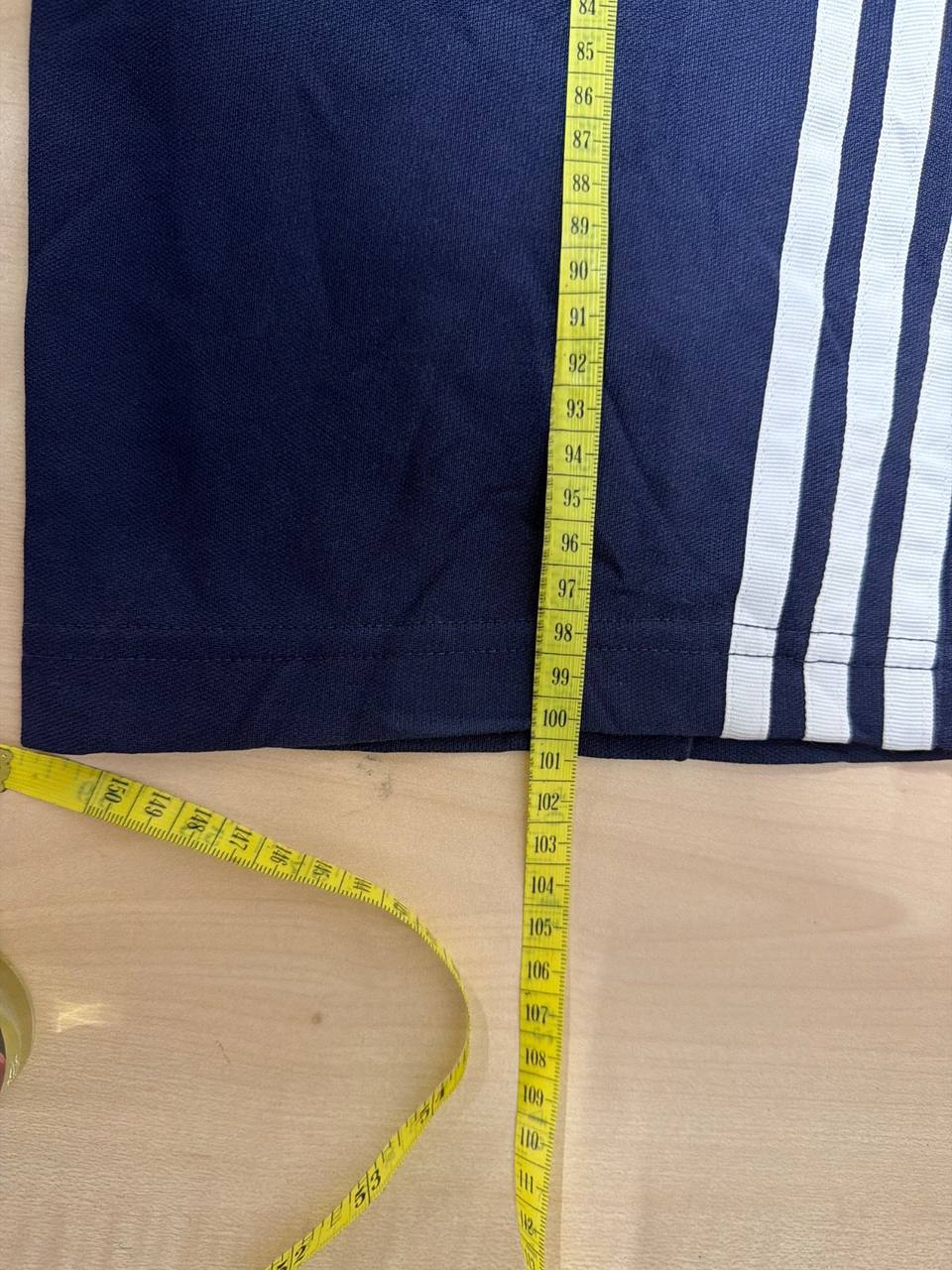 Adidas Originals Track Pants Navy Blue Straight Leg Y2K Retro, azul marino — foto 3