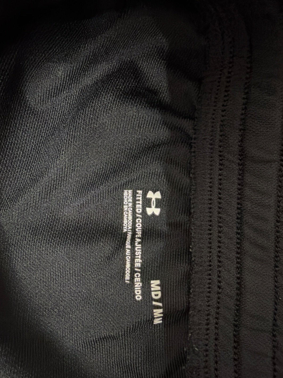 Under Armour pantalón chándal negro Trackpants Streetwear Deporte — foto 6