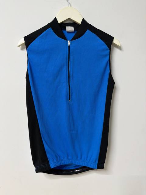 Maillot ciclismo azul y negro talla s