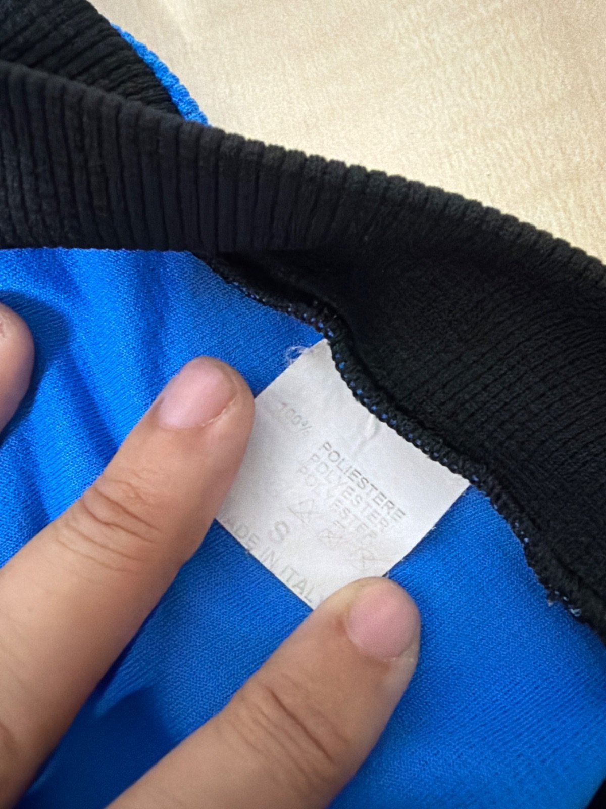 Maillot ciclismo azul y negro talla s — foto 3