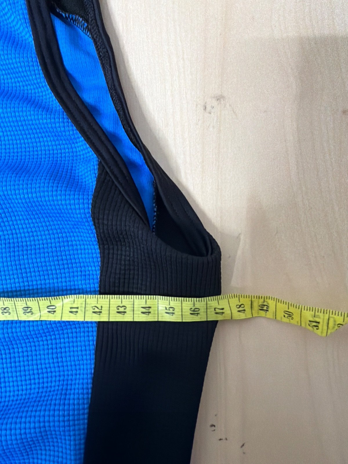 Maillot ciclismo azul y negro talla s — foto 4