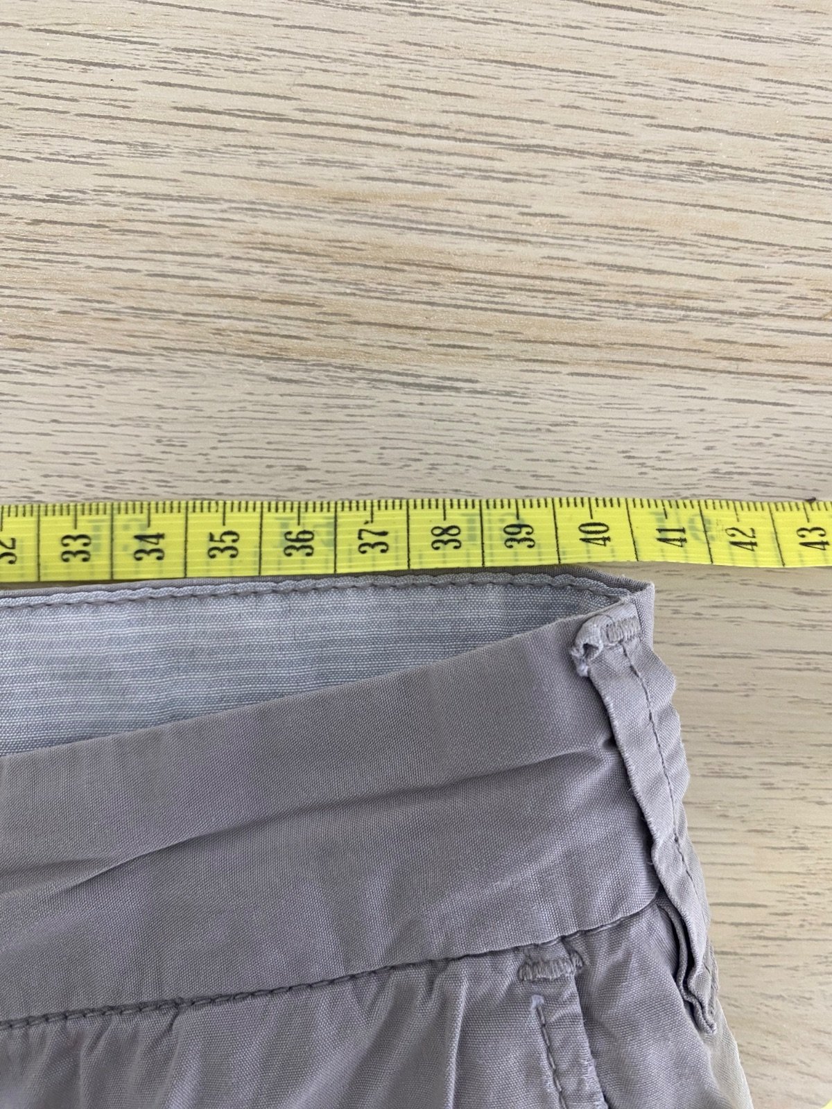 Marina Yachting Pantalón Chino Hombre Gris Vintage Casual — foto 4
