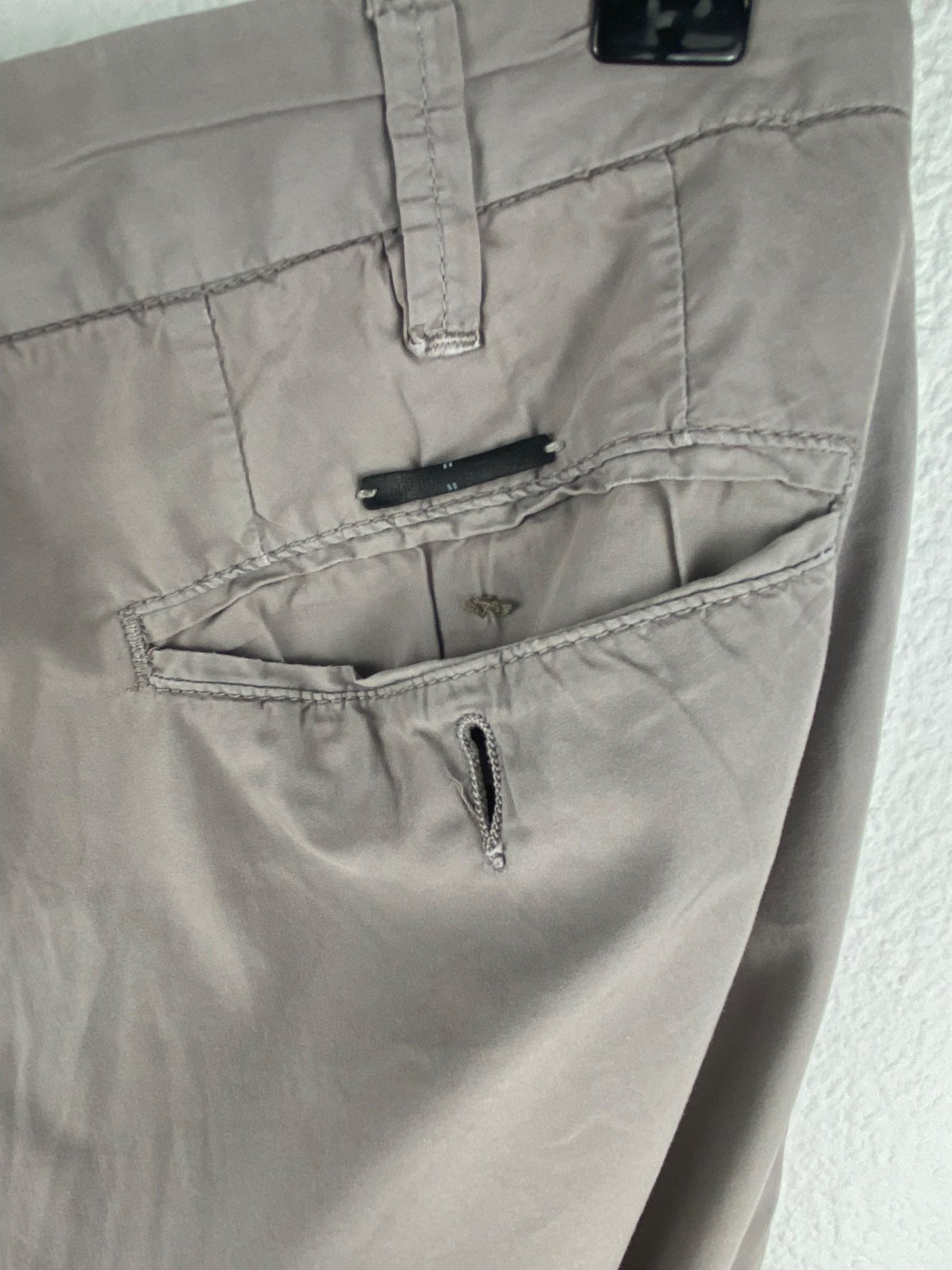 Marina Yachting Pantalón Chino Hombre Gris Vintage Casual — foto 6