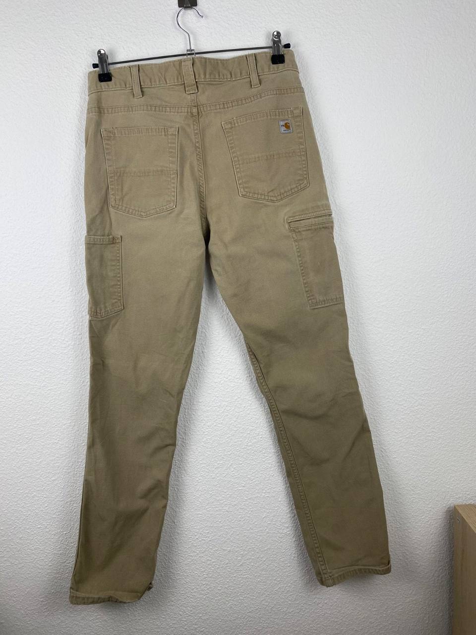 Carhartt Pantalón Carpintero Caqui Workwear Vintage Streetwear — foto 2
