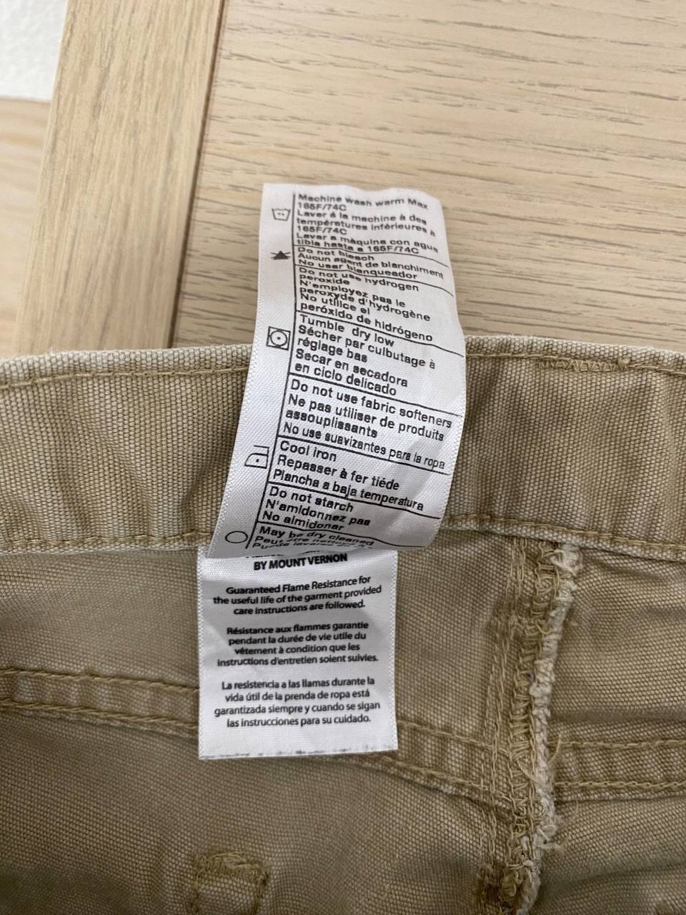 Carhartt Pantalón Carpintero Caqui Workwear Vintage Streetwear — foto 6