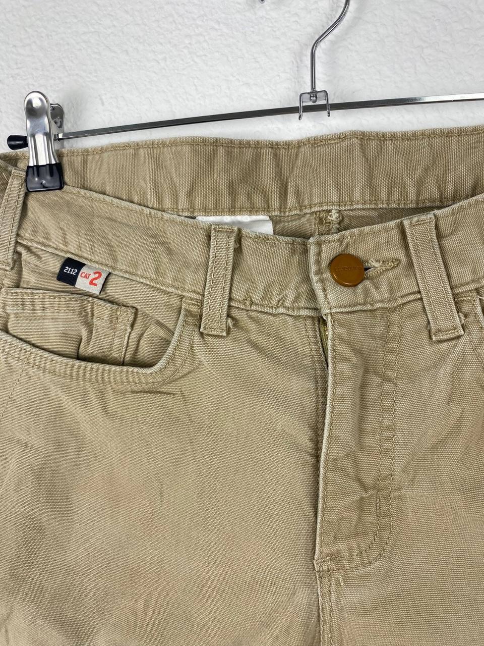 Carhartt Pantalón Carpintero Caqui Workwear Vintage Streetwear — foto 9