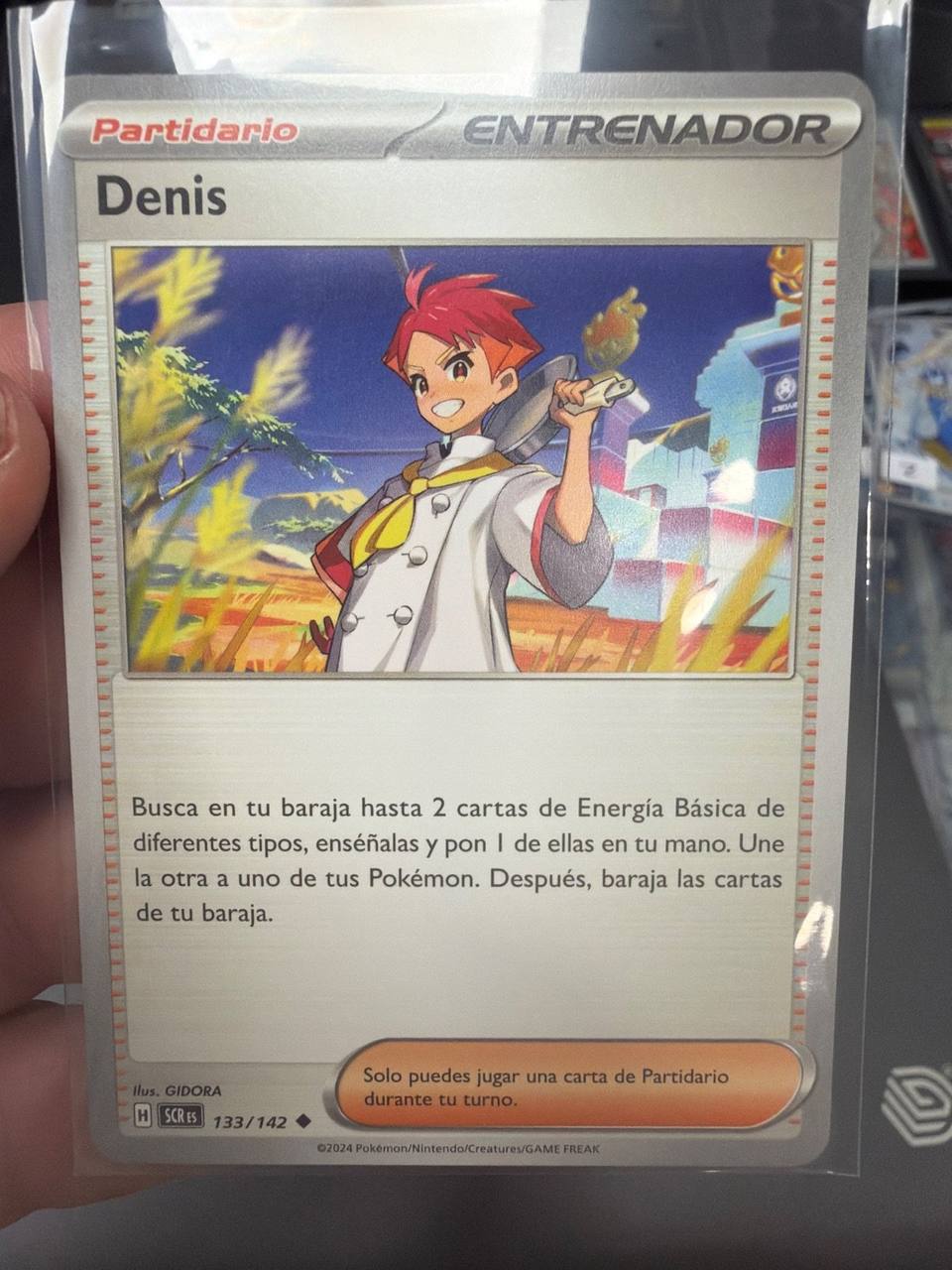 Denis Pokémon Corona Estelar 133/142 Español