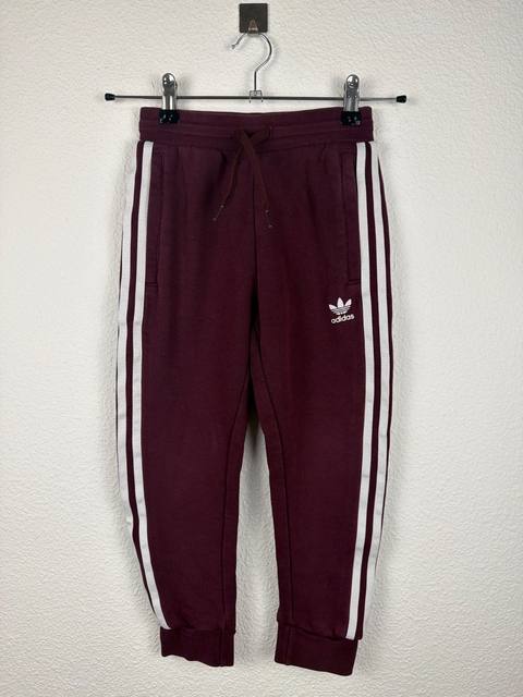 Adidas Originals pantalón chándal niño burdeos SST
