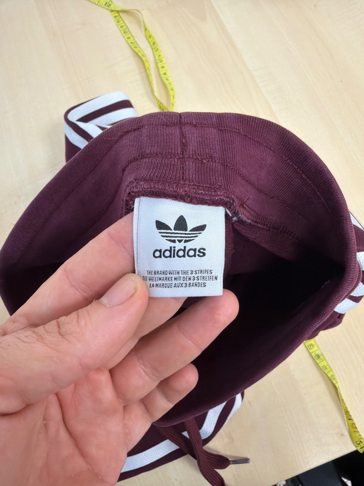 Adidas Originals pantalón chándal niño burdeos SST — foto 5