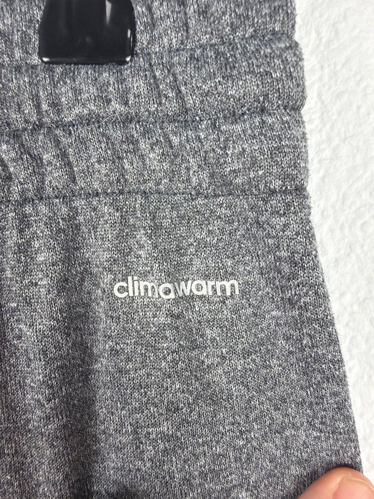 Adidas Climawarm pantalón chándal gris jaspeado jogger deporte — foto 3