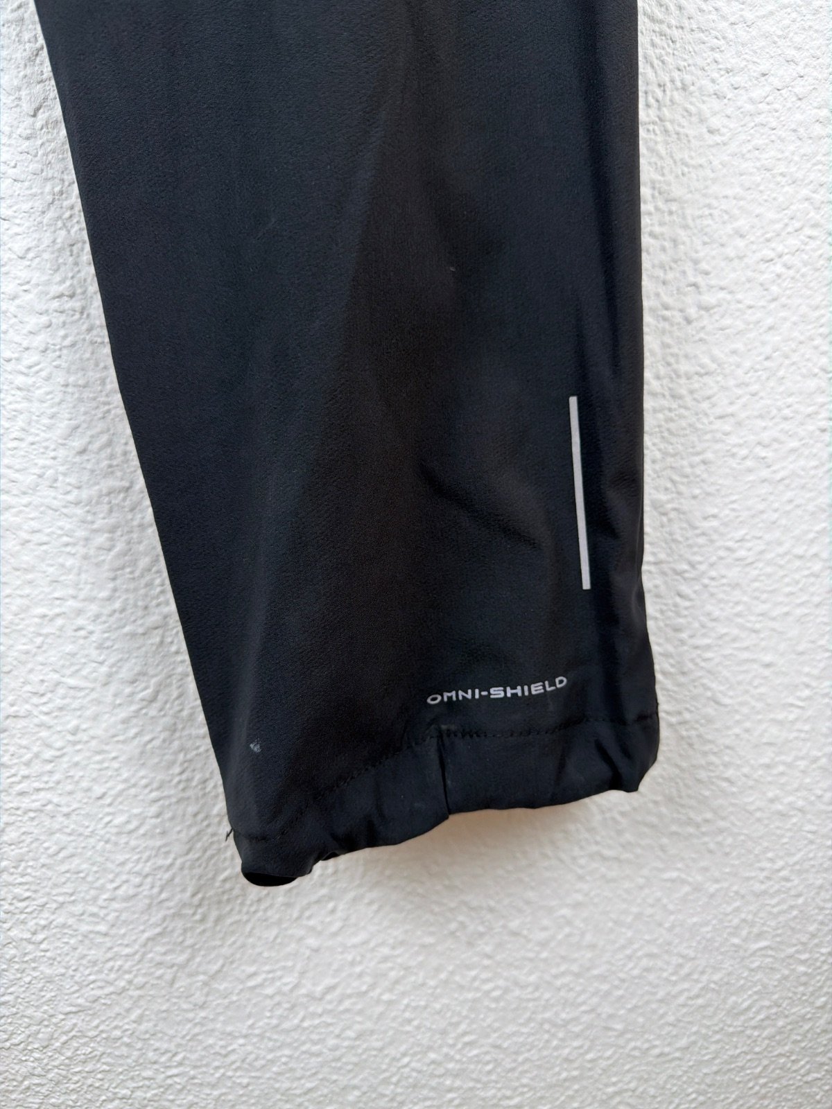 Columbia Pantalón Trekking Negro Omni-Shield Montaña Senderismo — foto 4