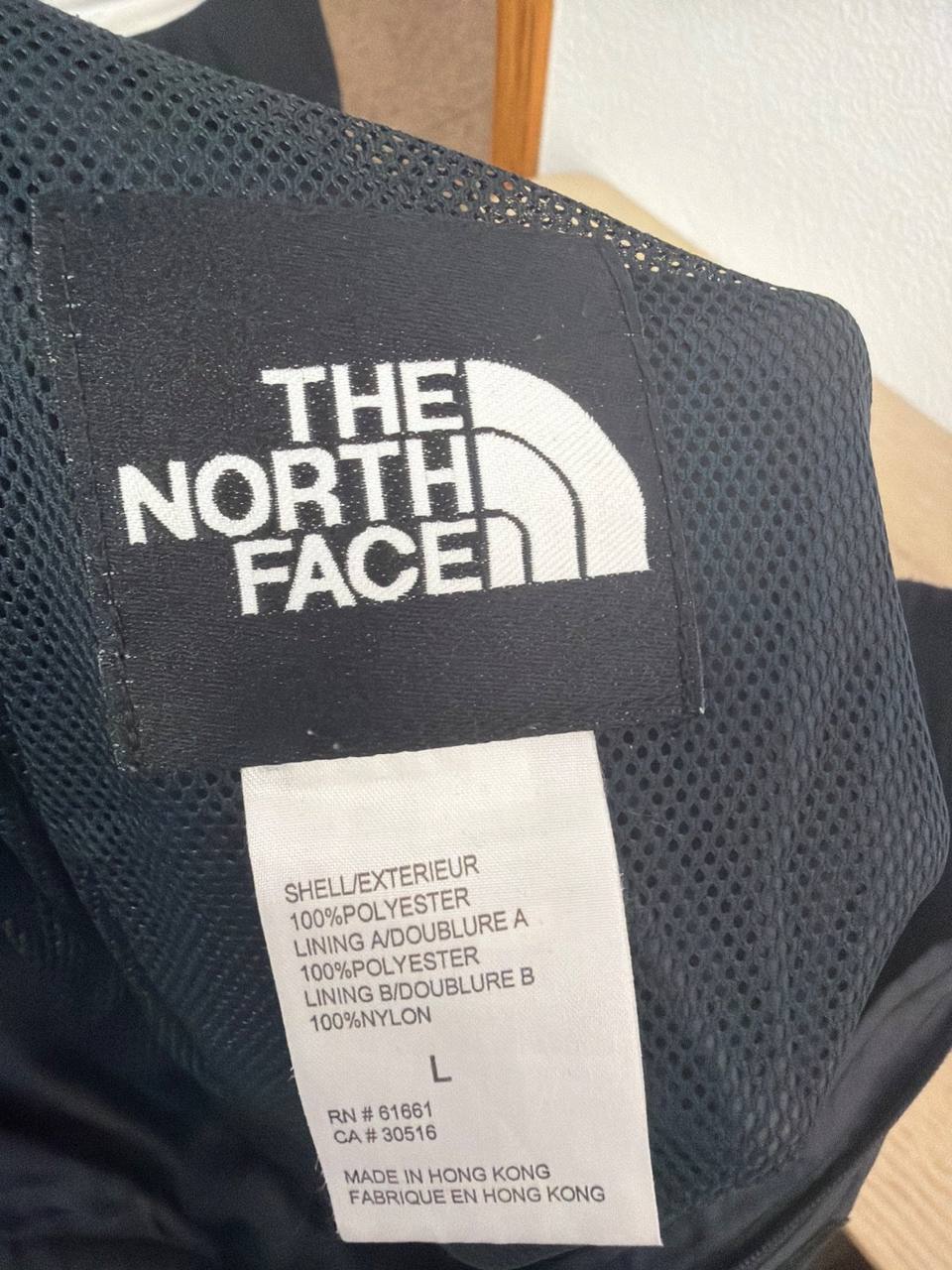 The North Face chaqueta Hydrenaline negra impermeable vintage, negro — foto 7