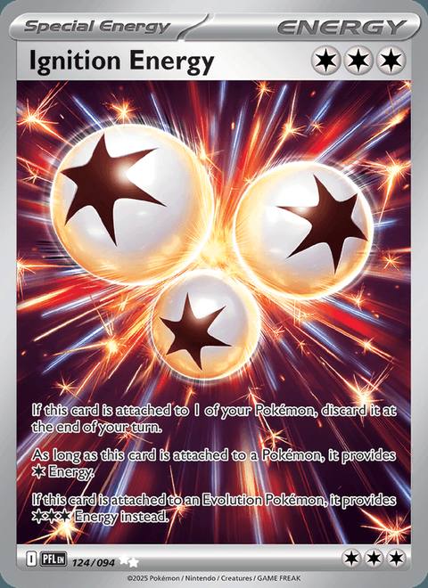 Ignition Energy 124/094 Phantasmal Flames Inglés Ultra Rare